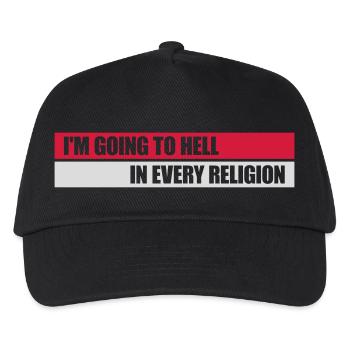 im going to hell - Kinder Basecap - Schwarz - Vorne