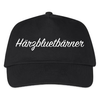 Härzbluetbärner Stadt Bern Schweiz Berner - Kinder Basecap - Schwarz - Vorne