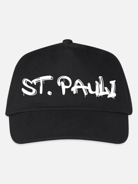 St. Pauli Hamburg - Kinder Basecap - Schwarz