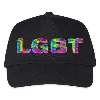 LGBT - Kinder Basecap - Schwarz - Vorne