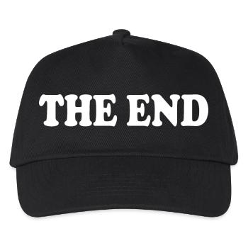 The end - Kinder Basecap - Schwarz - Vorne