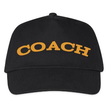 Coach - The best Coach - Der beste Trainer - Kids’ Baseball Cap - black - Front