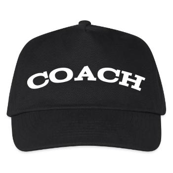 Coach - The best Coach - Der beste Trainer - Kids’ Baseball Cap - black - Front