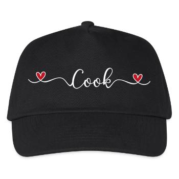 Cuire - Casquette de baseball Enfant - noir - Devant