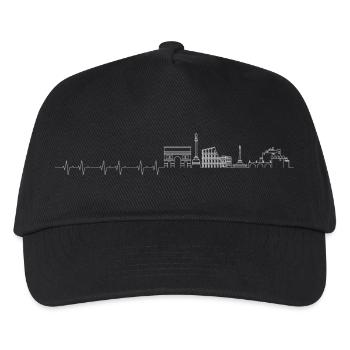 Urban Pulse Skyline - Kinder Basecap - Schwarz - Vorne