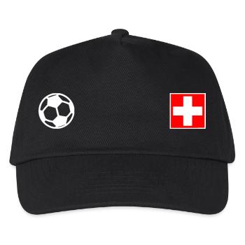Switzerland - Kids’ Baseball Cap - black - Front