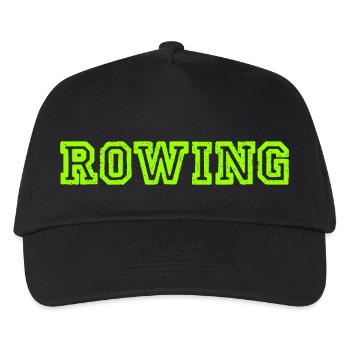 Aviron Slogan - Aviron - Rameur - Rameur - Casquette de baseball Enfant - noir - Devant