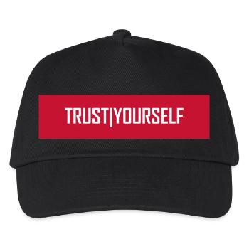 Trust Yourself - Kinder Basecap - Schwarz - Vorne