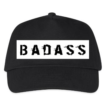 Badass to express yourself - Kids’ Baseball Cap - black - Front