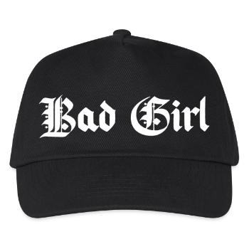 Bad Girl simple with style - Kids’ Baseball Cap - black - Front