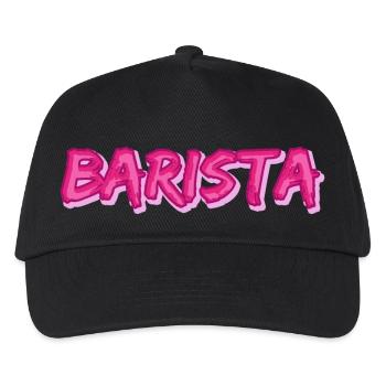 Job Barista - Kids’ Baseball Cap - black - Front