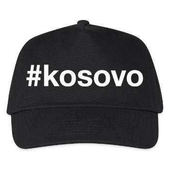 KOSOVO Hashtag - Kids’ Baseball Cap - black - Front