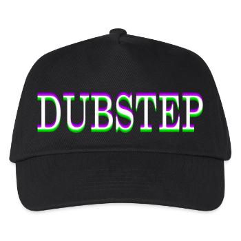 Dubstep - Casquette de baseball Enfant - noir - Devant