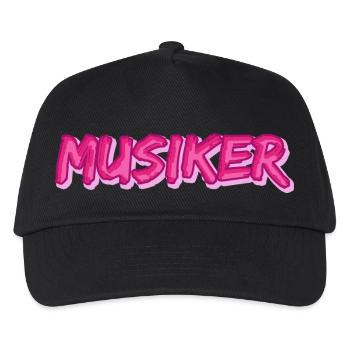 Musician as a job - Kids’ Baseball Cap - black - Front
