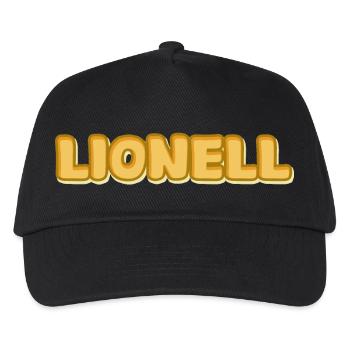 Lionell Lionell - Casquette de baseball Enfant - noir - Devant