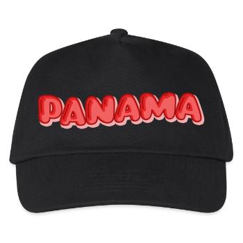 Panama als Urlaub - Kinder Basecap - Schwarz - Vorne