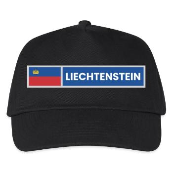 Liechtenstein National Flag - Kids’ Baseball Cap - black - Front