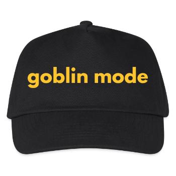 Goblin Mode - Kids’ Baseball Cap - black - Front
