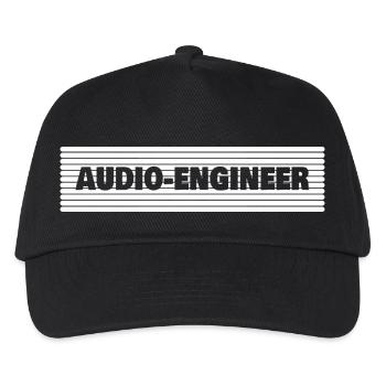 Engineer - Kids’ Baseball Cap - black - Front
