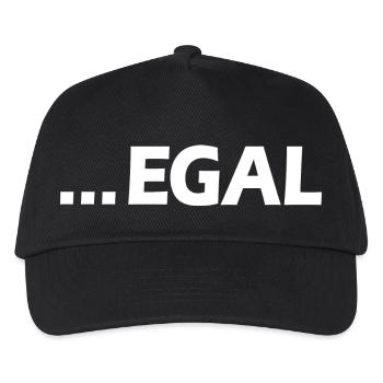 ... EGAL - Kinder Basecap - Schwarz - Vorne