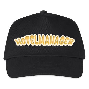 Job Hotel Manager - Kids’ Baseball Cap - black - Front