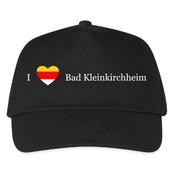 Carinthia Heart Bad Kleinkirchheim white - Kids’ Baseball Cap - black - Front
