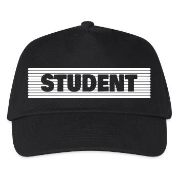 Gift for Student - Kids’ Baseball Cap - black - Front