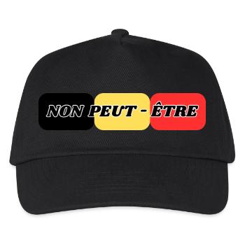 No maybe - Kids’ Baseball Cap - black - Front