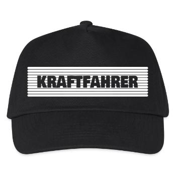 Profession : Chauffeur - Casquette de baseball Enfant - noir - Devant