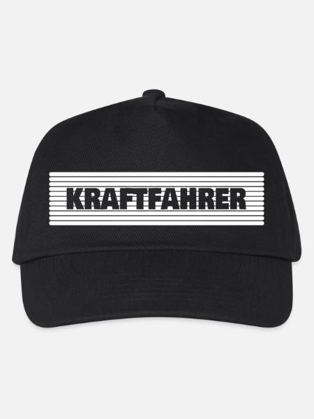 Beruf Kraftfahrer - Kinder Basecap - Schwarz