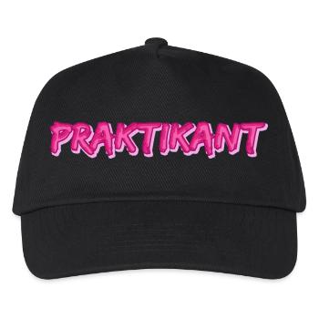 Job Intern - Kids’ Baseball Cap - black - Front