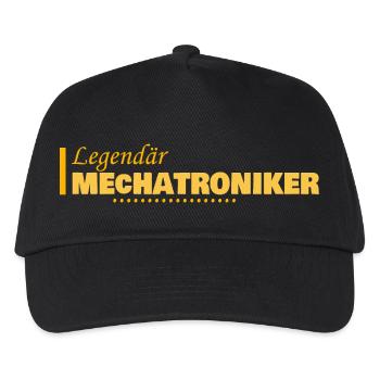 Beruf Mechatroniker - Kinder Basecap - Schwarz - Vorne