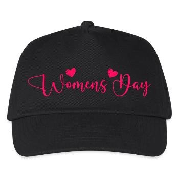 womens day - Kinder Basecap - Schwarz - Vorne