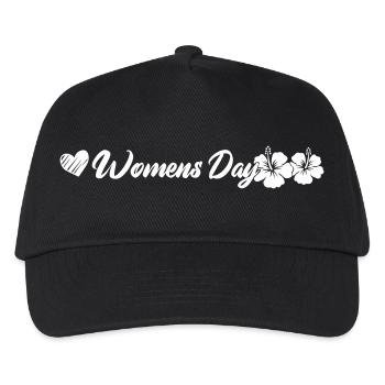 womens day - Kinder Basecap - Schwarz - Vorne