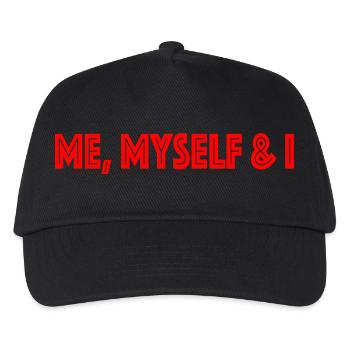 moi moi-même et moi - Casquette de baseball Enfant - noir - Devant