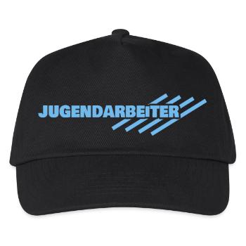 Gift for youth workers - Kids’ Baseball Cap - black - Front