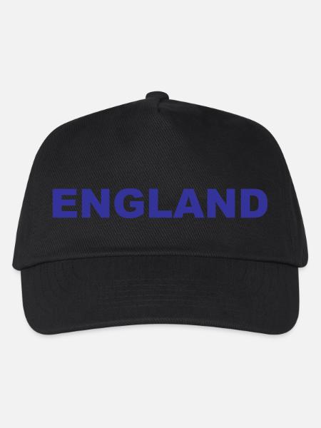 England Soccer - Football - Great Britain - Kinder Basecap - Schwarz