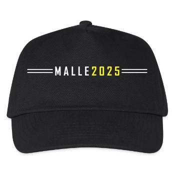 Malle 2025 - Kids’ Baseball Cap - black - Front