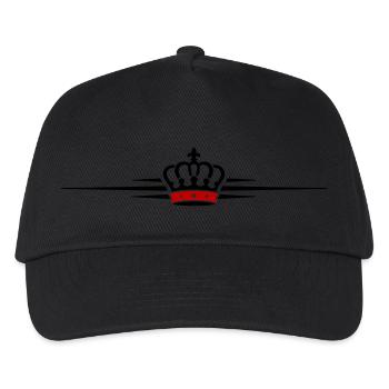 Crown Symbolism - Kids’ Baseball Cap - black - Front