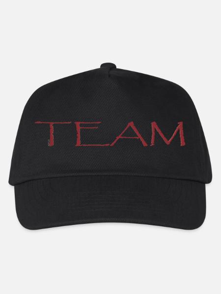 Team - Kinder Basecap - Schwarz