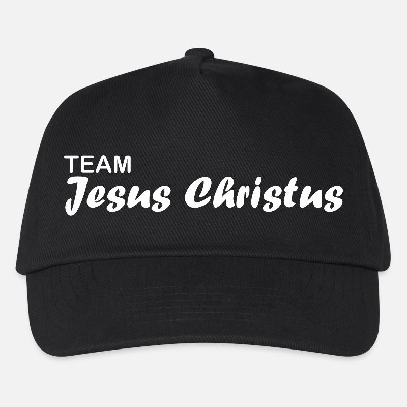 Équipe Jésus-Christ - Casquette de baseball Enfant - noir