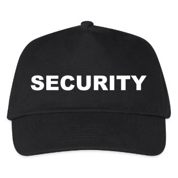 Security - Security Service - Bouncer - Kids’ Baseball Cap - black - Front