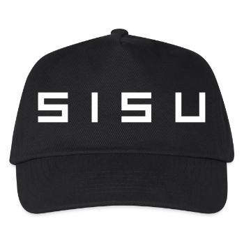 Sisu - Kinder Basecap - Schwarz - Vorne