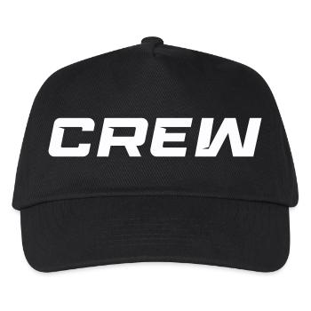Crew - Kinder Basecap - Schwarz - Vorne