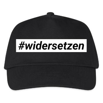 Resist the AfD on the right - Kids’ Baseball Cap - black - Front