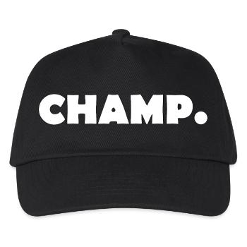 CHAMP - Kids’ Baseball Cap - black - Front