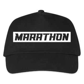 marathon - Kids’ Baseball Cap - black - Front