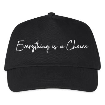 Everything is a choice - Casquette de baseball Enfant - noir - Devant