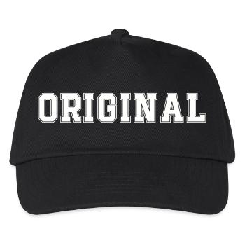 Langue source - Casquette de baseball Enfant - noir - Devant