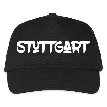 Stuttgart - Baden-Württemberg - Neckar Killesberg - Kinder Basecap - Schwarz - Vorne